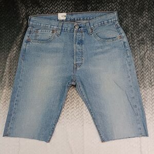 Levi's‎ 501 Shorts Mens Blue Denim Size 31 Button Fly